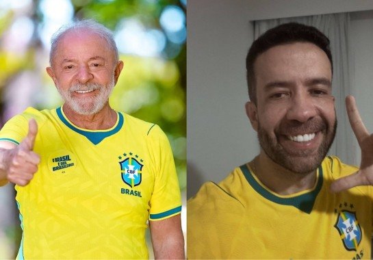 Perfis de Lula e Janones participaram do movimento